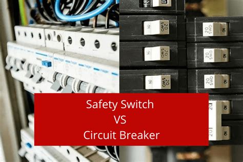 safety switch distribution box|safety switch vs circuit breaker.